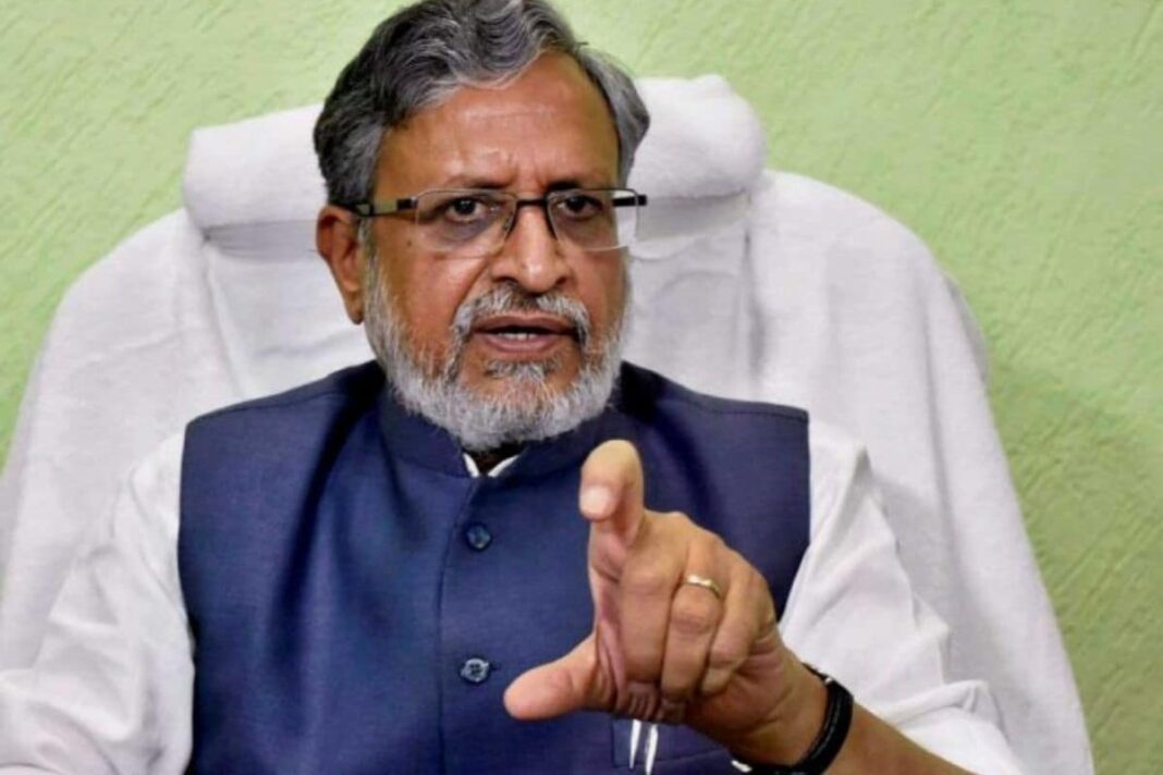 BJP MP Sushil Modi File Photo
