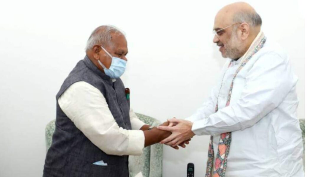 Jitin Ram Majhi Meet Amit Shah