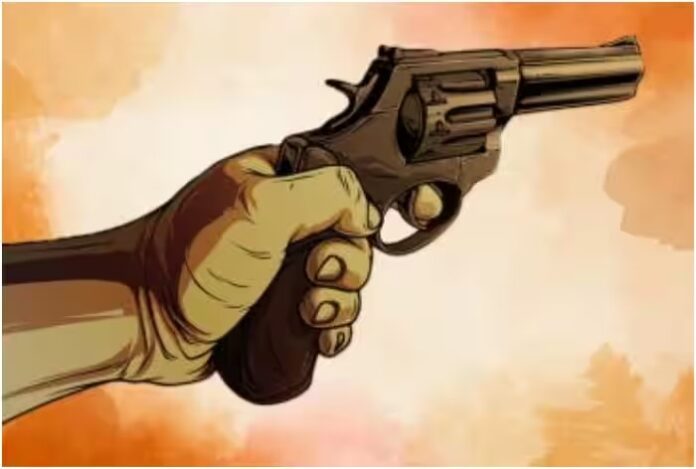 gun new delhi women shot