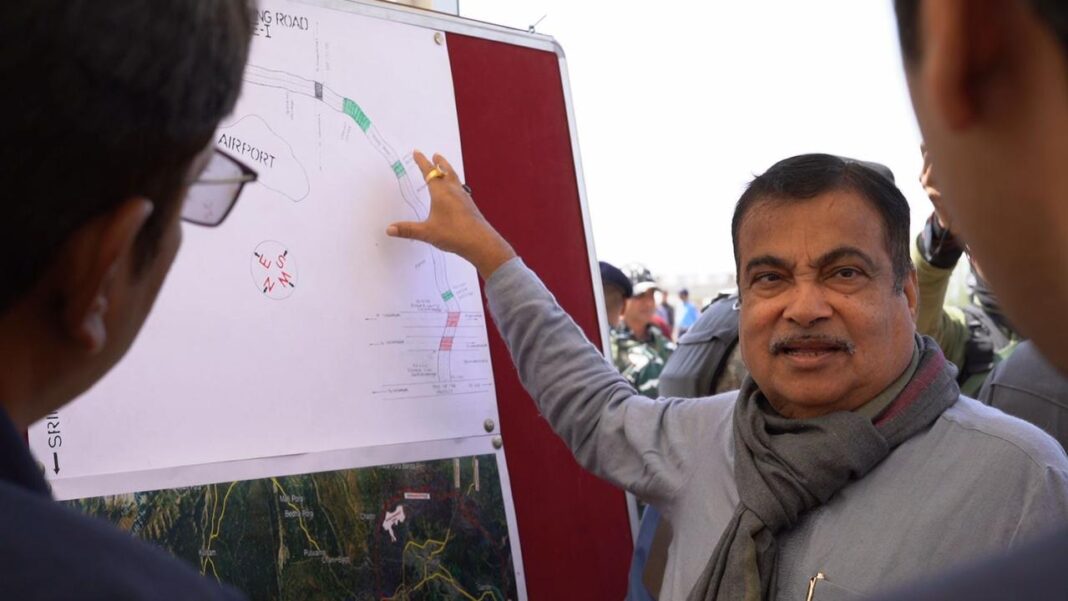 nitin gadkari zojila tunnel