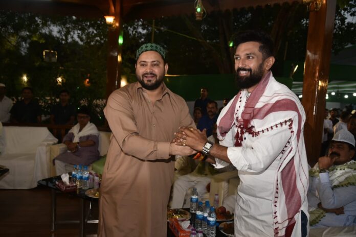TEJASVI YADAV CHIRAG PASWAN