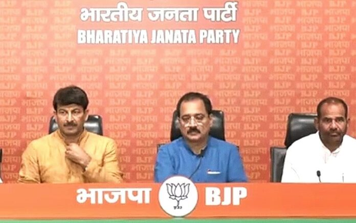Bjp pc delhi bjp pc against arvind kejriwal