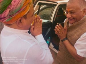 Gen. V K Singh Meeting with Pandokhar Sarkar