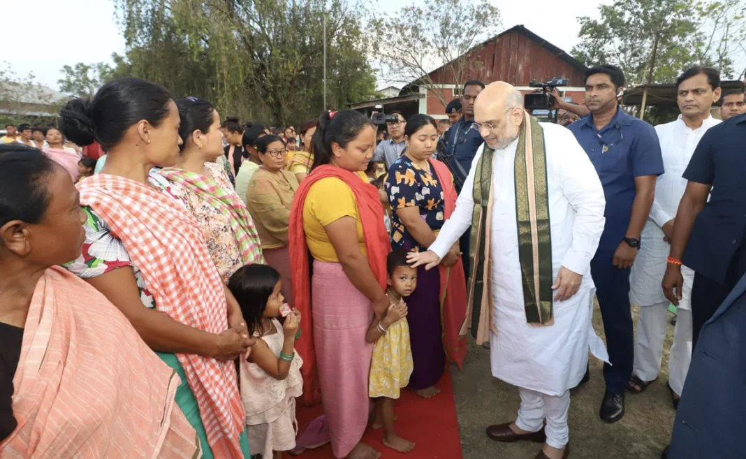Amit Shah in Manipaur