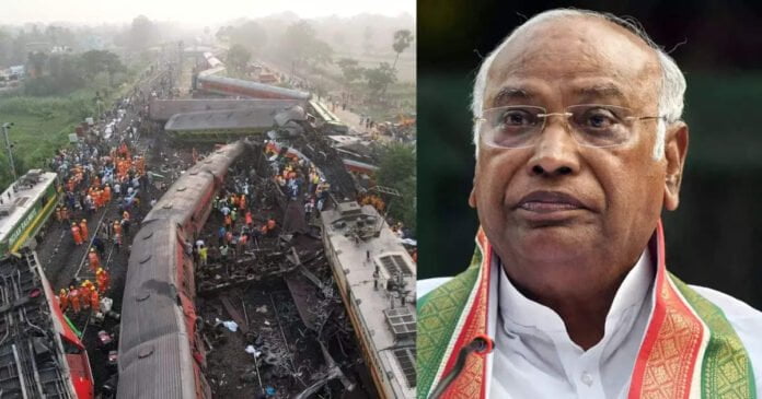 kharge Mallikaarjun Kharge on balasor accident
