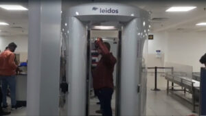 delhi Airport fullbody scanners