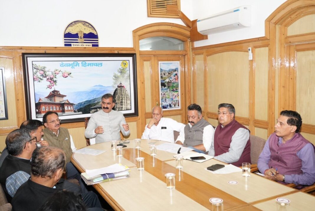 Himachal cm Sukhvinder Singh Sukhu