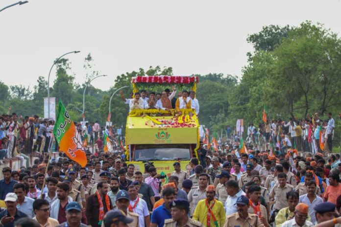 Shivraj Singh Chouhan Nagda Road Show