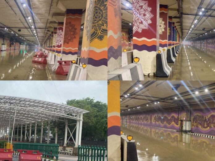 DELHI PRAGATI MAIDAN TUNNAL CLOSED