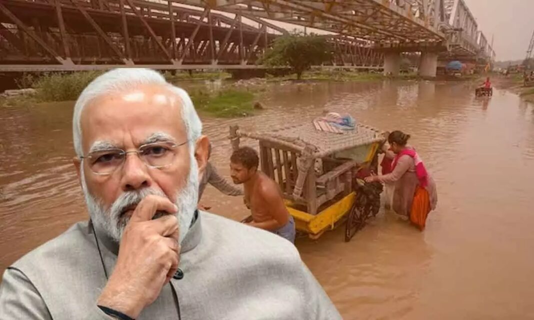 DELHI FLOOD PM MODI