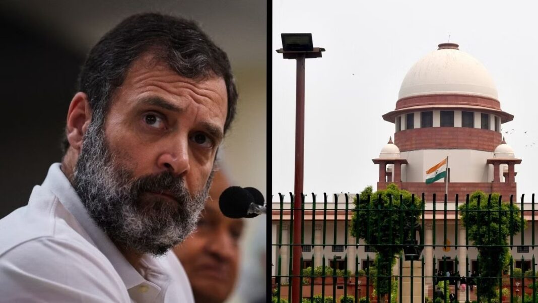 Rahul Gandhi reaches Supreme Court against conviction in defamation case