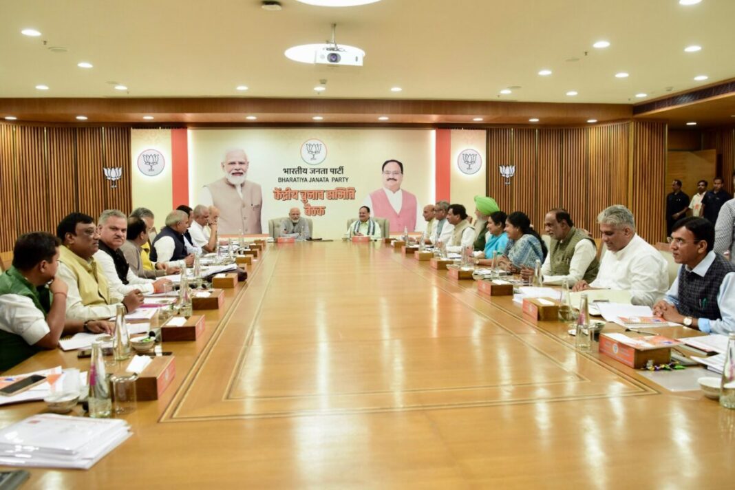 BJP CEC Meeting In Delhi