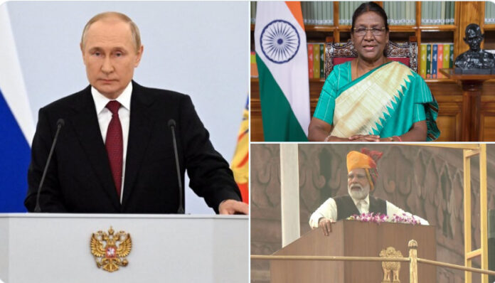 putin india RUSSIA PUTIN ON INDIA Indipendence day 2023