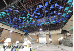 CONVENTION CENTOR , ROOF AND HALL IICC DWARKA