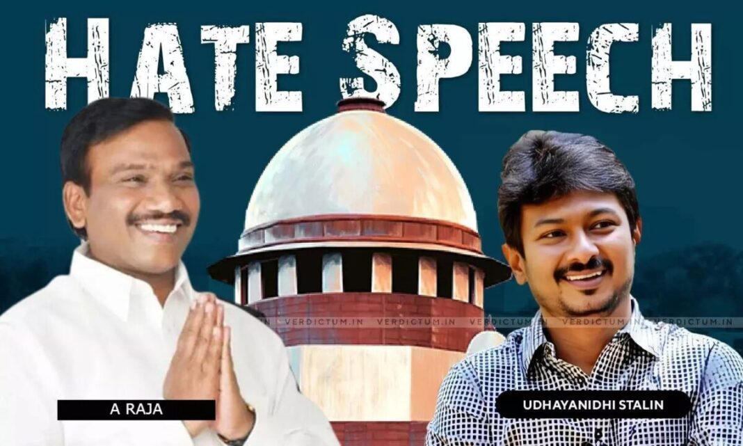 Anti-Sanatan Dharma Statement controversy reached Supreme Court