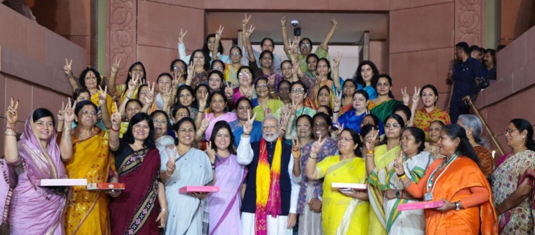 Nari Shakti Vandan Adhiniyam. women reservation bill pass