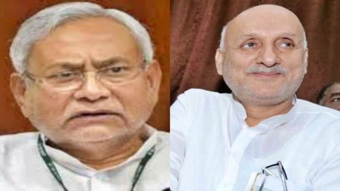 BIHAR EDUCATION MINISTER CHANDRA SHEKHAR AND CM NITISH KUMAR