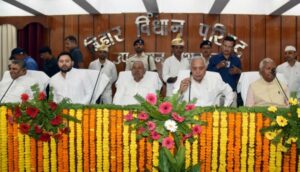Rajvardhan Azad took oath of Bihar legislative council member