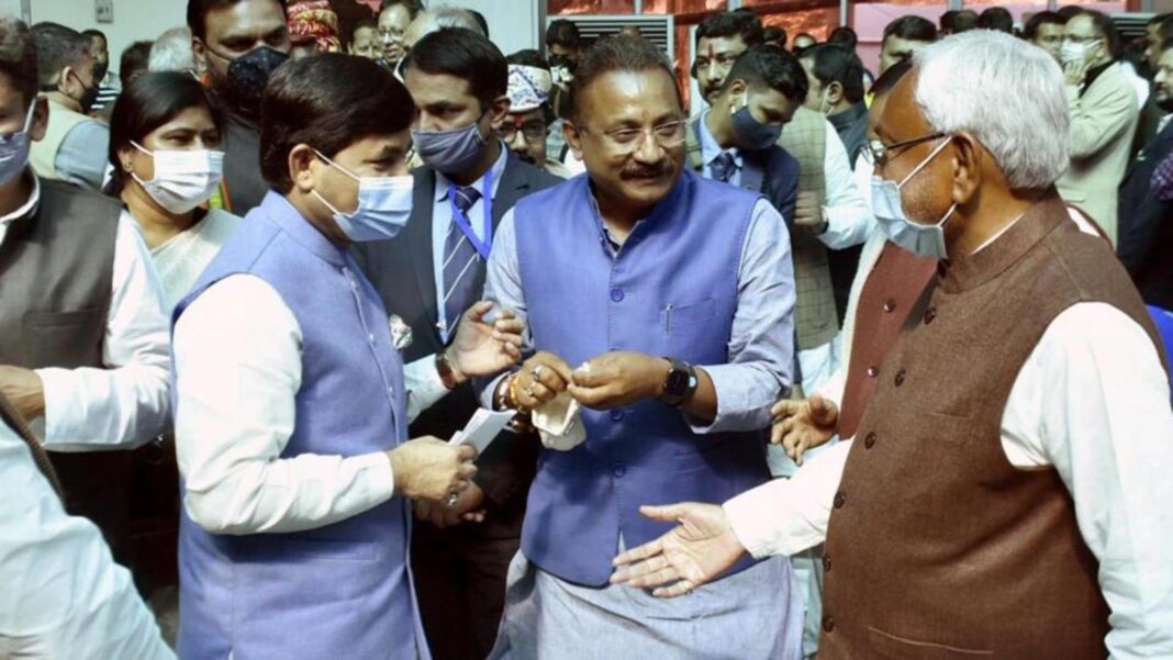 nitish kumar shahnawaz hussain ashok choudhary