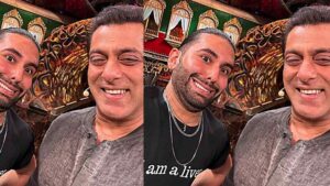 Orry with Salman Khan