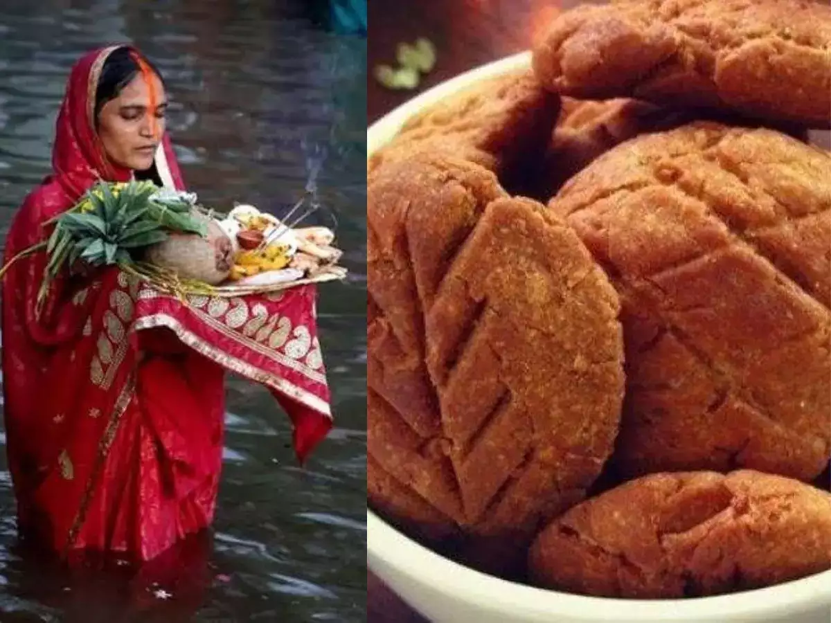 Chhath Puja Thekua Prasad
