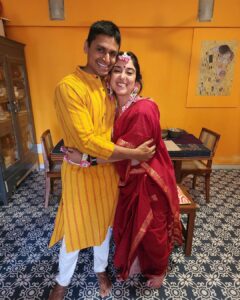 Ira Khan with Nupur sikhre