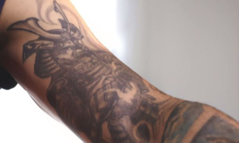 Virat Kohli Tattoo