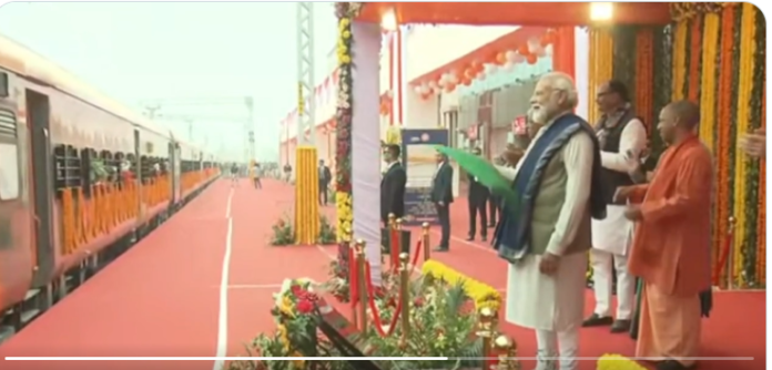 PM MODI AYODHYA TRAIN PM Modi Ayodhya