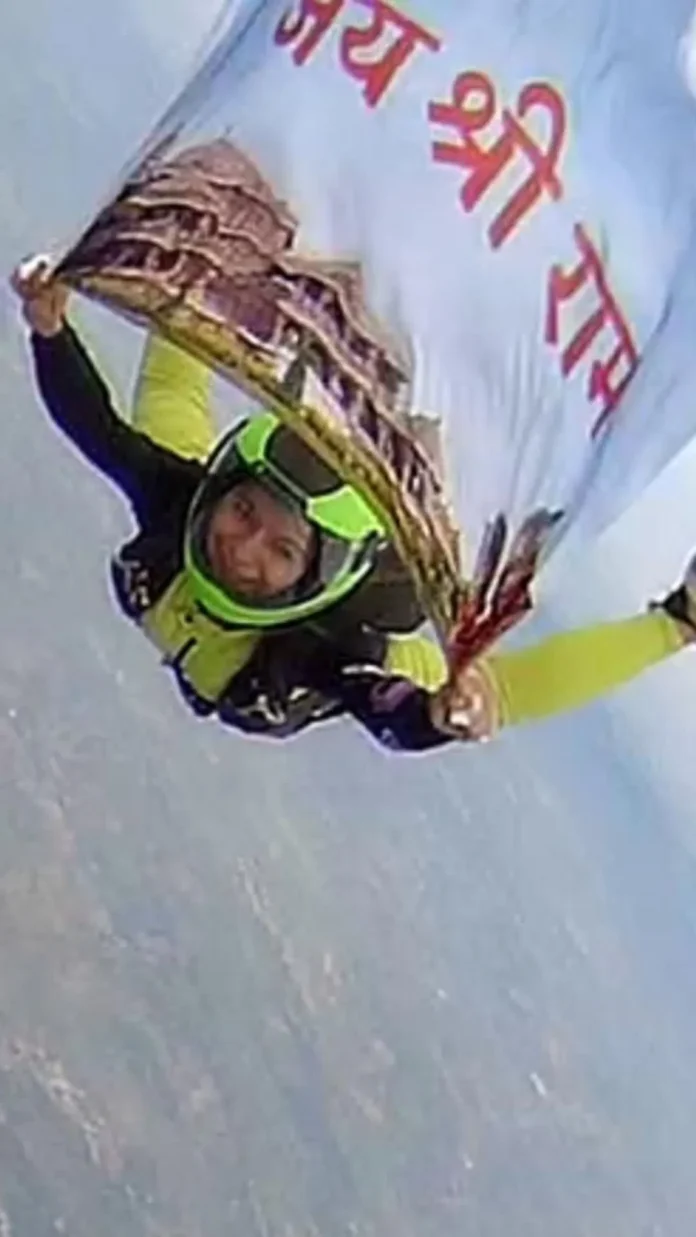 Skydiver Anamika Sharma