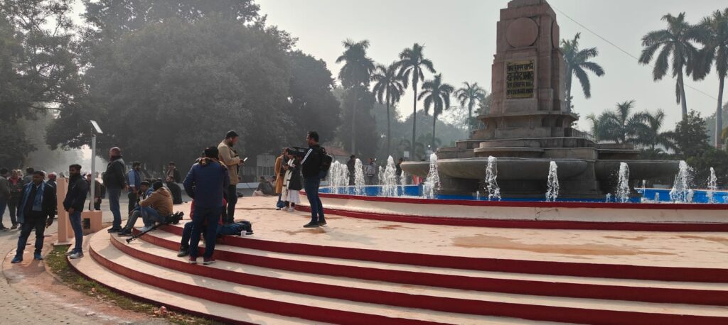 Bihar RajBhawan outside