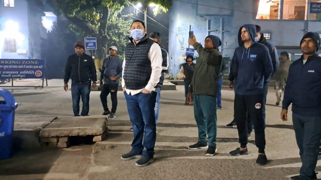Tejashvi Yadav Surprise Inspection