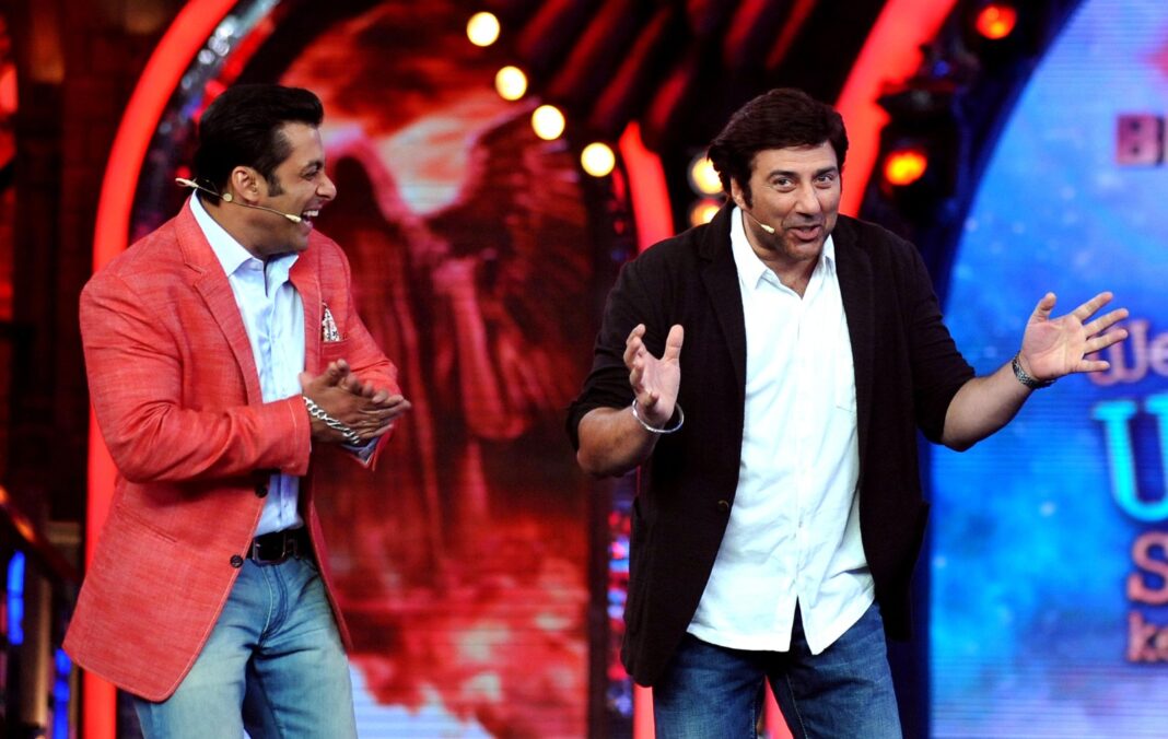 Sunny Deol and Salman Khan