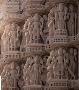 Abudhabi hindu temple carving 