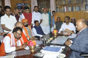 BJP MLC candidate file nomination