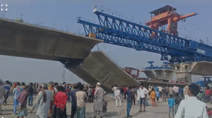 Supaul Bridge Girder Collapse