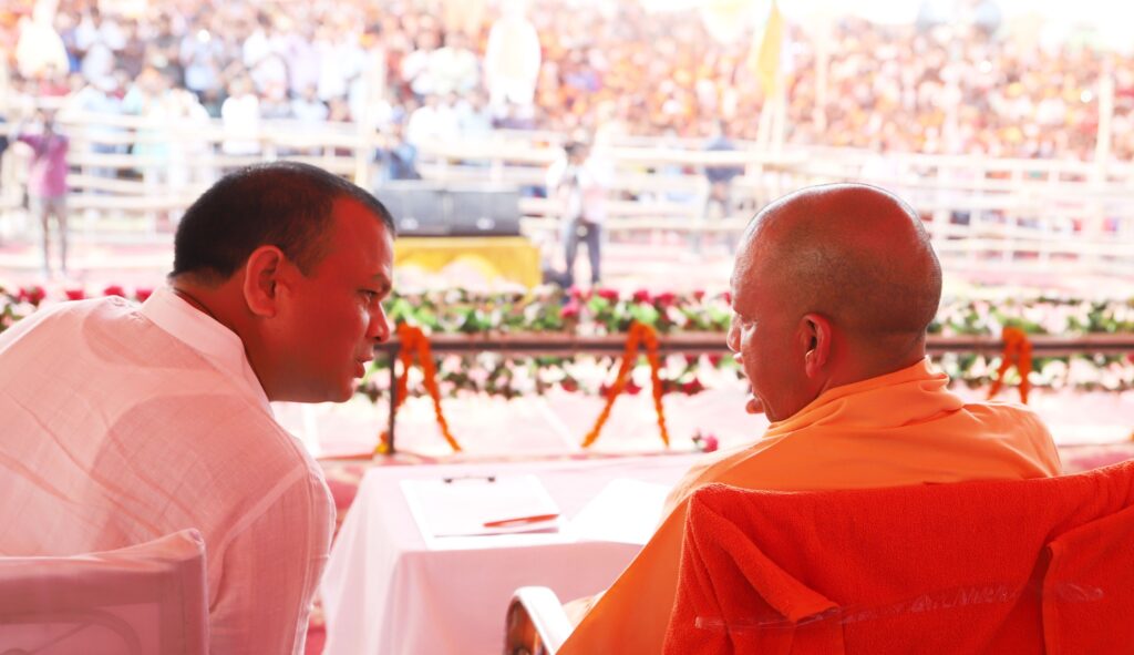 CM Yogi in Amethi Public Meeting
