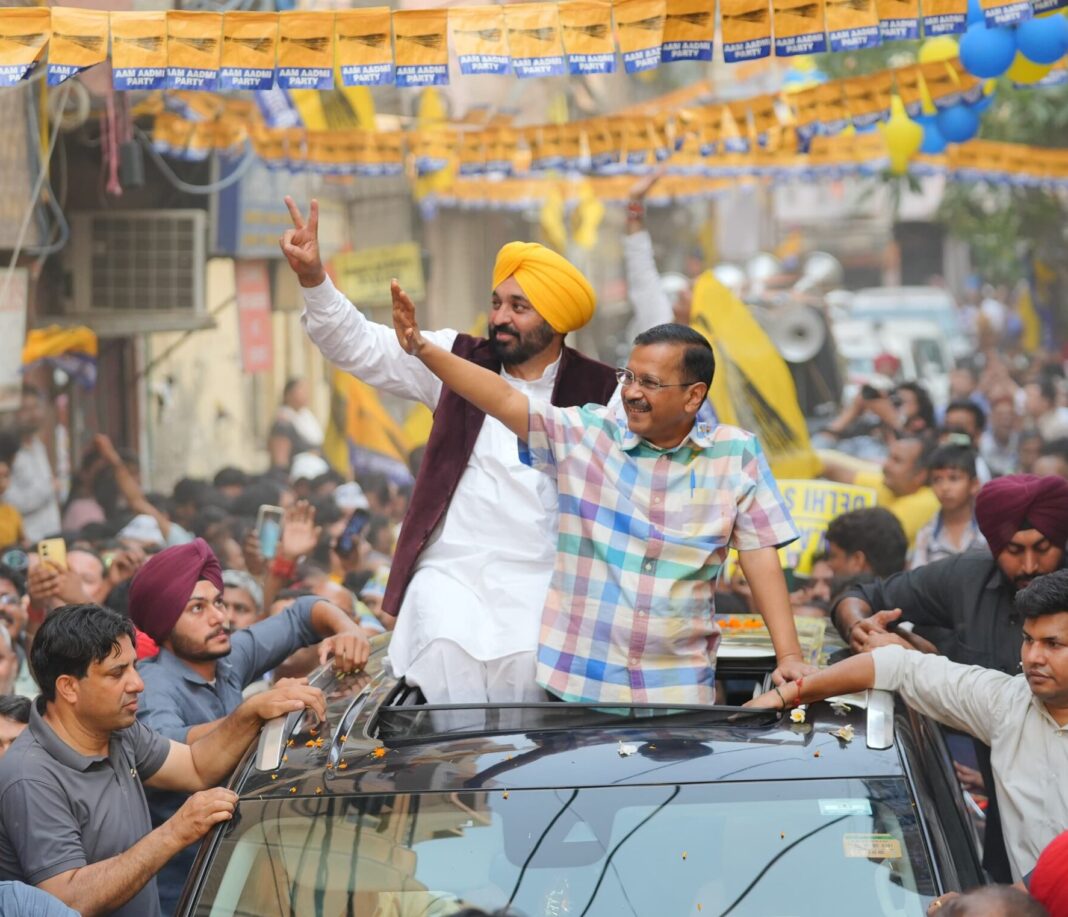 Arvind Kejriwal Road Show