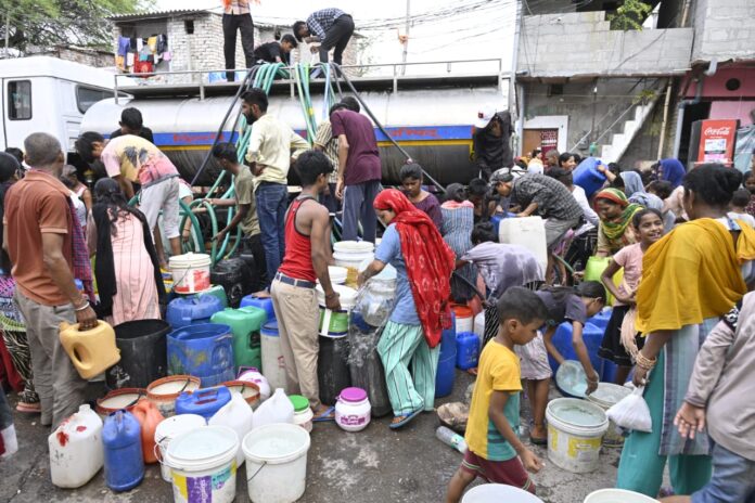 Delhi Water Crisis NDMC Alert