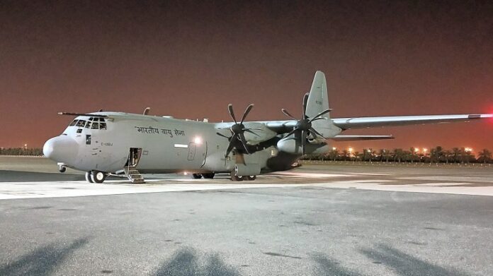 Kuwait Fire : IAF aircraft with mortal remain reached Kochhi, india Kuwait Fire : IAF aircraft with mortal remain reached Kochhi, india