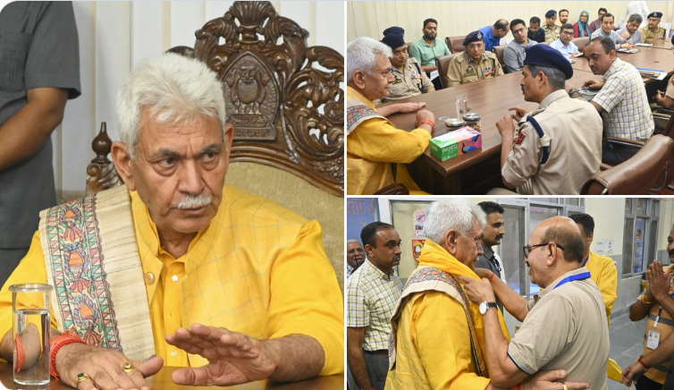 LG Manoj Sinha inspected the Yatri Niwas