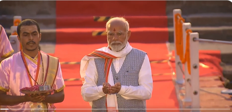PM Narendra Modi In Varanasi
