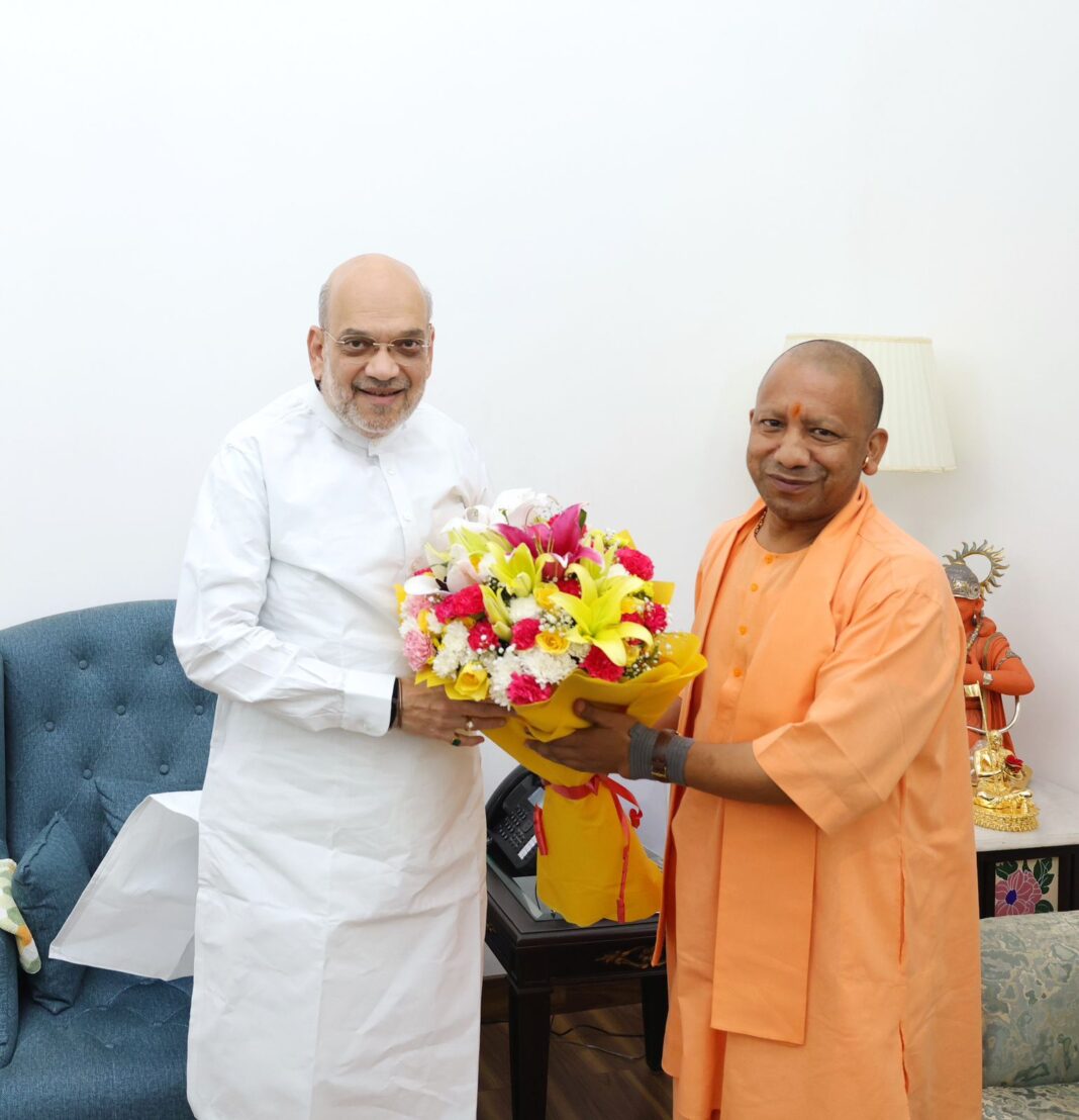 CM Yogi In Delhi