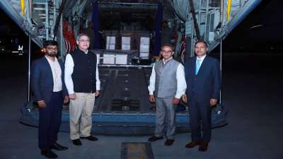 Kuwait Fire : IAF aircraft with mortal remain reached india