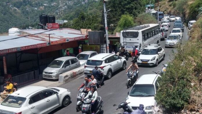 Over Crowded Mussoorie Over Crowded Mussoorie