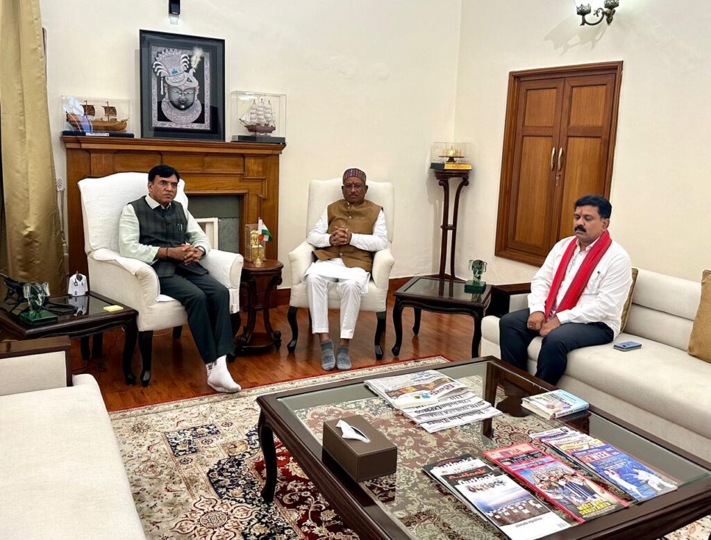 Chhatisgarh CM Vidhu Dev Sai in Delhi