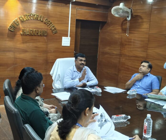 Jharkhand EC Meeting Jharkhand EC Meeting
