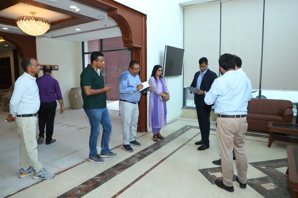 अरवा राजकमल ने दिल्ली मे नये झारखंड भवन के निर्माण का लिया जायजा