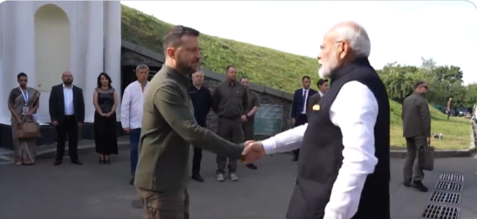 Prez Zelensky India visit