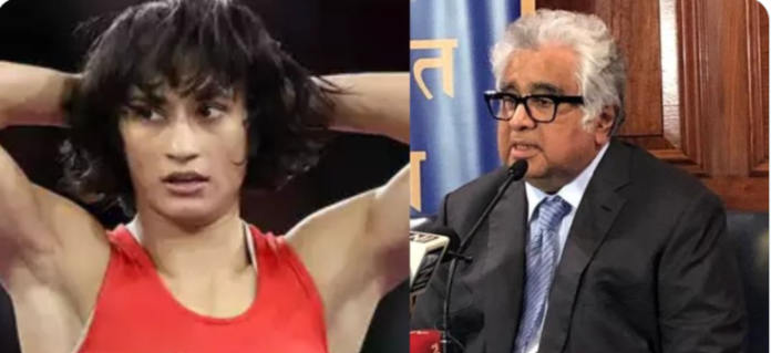 VINESH PHOGAT HARISH SALVE Vinesh Phogat Harish Salve