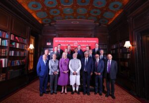 PM Modi meetin gwith tech CEOs in New York
